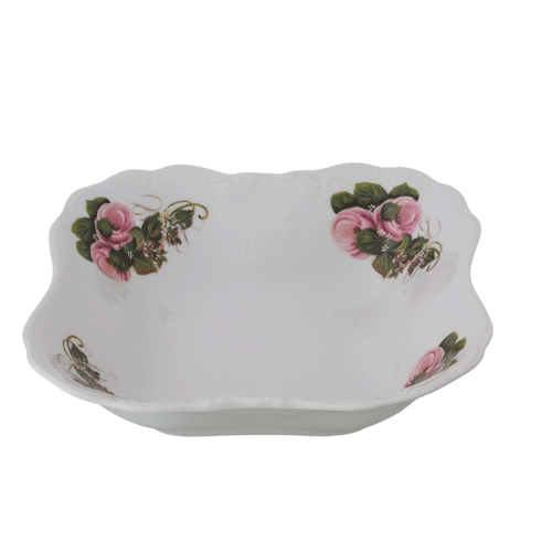 Square Salad Bowl 23cm