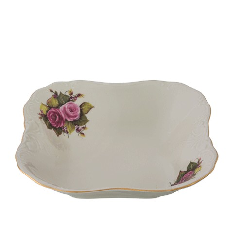 Square Salad Bowl 23cm