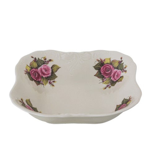 Square Salad Bowl 23cm