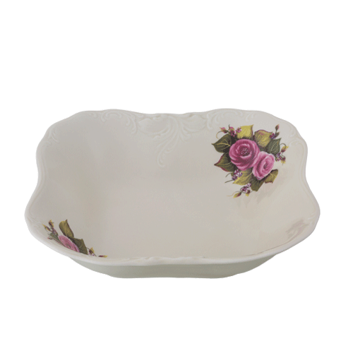 Square Salad Bowl 23cm