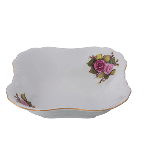 Square Salad Bowl 23cm
