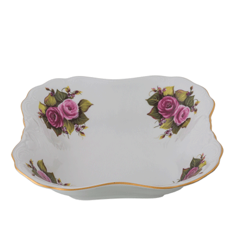 Square Salad Bowl 23cm